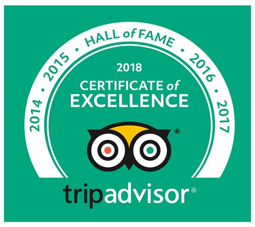 Tripadvisor Certificate of Excellence for Arctic Sea Tours